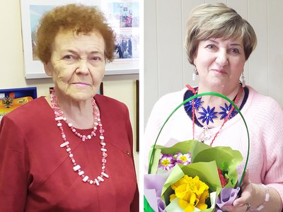 В первый месяц весны юбилей отметили Тамара Кознова и Валентина Хохина