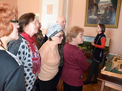 Навашинцы посетили музей истории завода