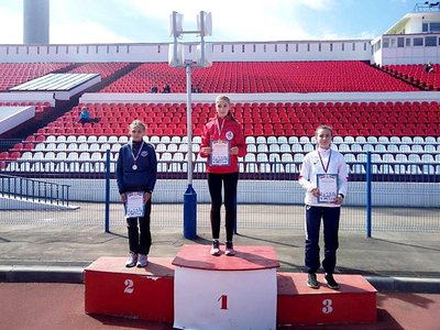 Юные атлеты заняли призовые места в региональном первенстве по бегу