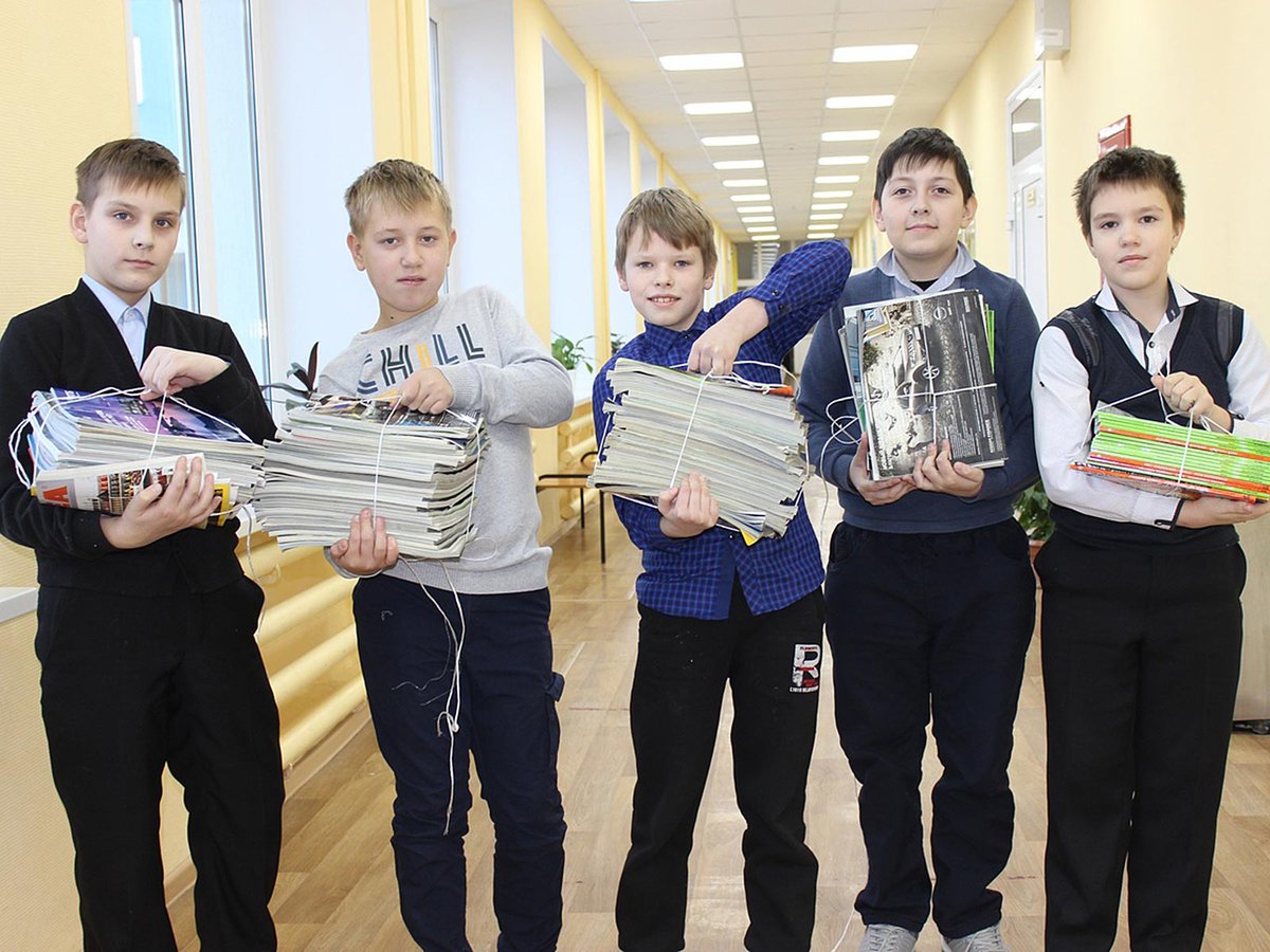 В первом классе школьники собрали. 12 Школа Выкса