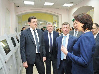 Никитин показал министру труда нижегородский центр занятости