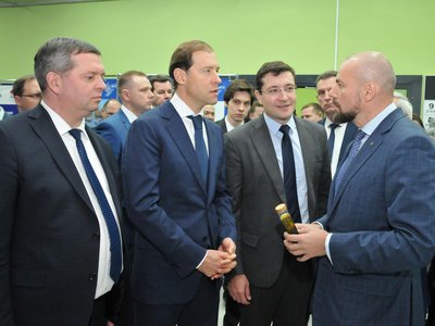 Глеб Никитин представил Нижегородскую область как будущий пилотный регион нацпроекта в ходе визита министра промышленности РФ