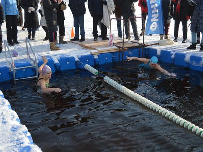 Открытый чемпионат округа по зимнему плаванию (Выкса, 2021 г.)