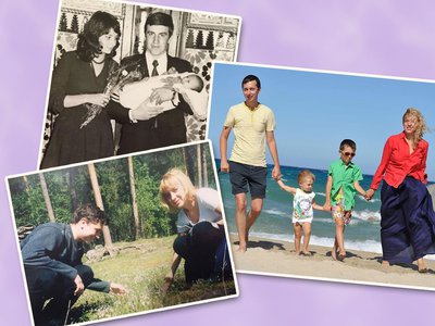 Глеб Никитин и Давид Мелик-Гусейнов опубликовали в Instagram фотографии ко Дню семьи, любви и верности