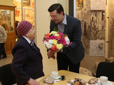 Глеб Никитин встретился с участниками войны в рамках празднования 75-летия Победы в Сталинградской битве