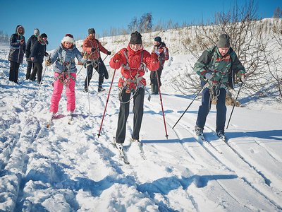 Зимний туристический слёт прошёл в Сноведи (Выкса, 2020 г.)