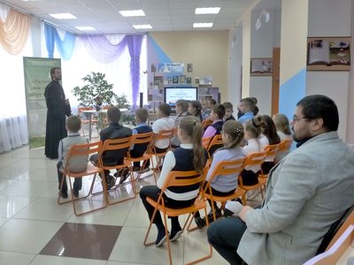 Презентация семейной гостиной в Центральной детской библиотеки (Выкса, 2017 г.)