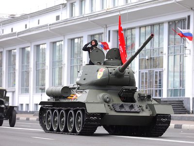 В этом году военный парад пройдёт на Нижневолжской набережной