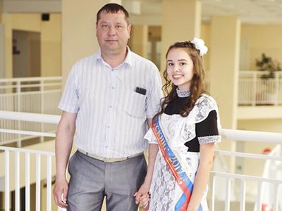 Андрей Пиганов с дочерью