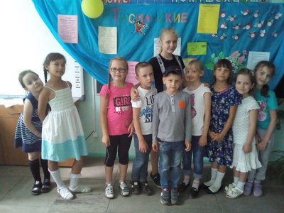 Детский лагерь превратил Шиморскую школу в «Планету Росинка»