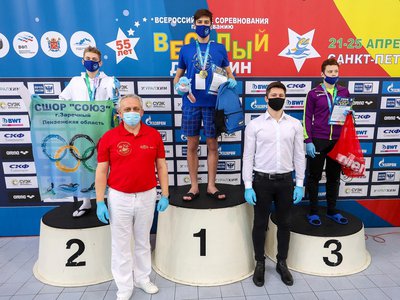 Выксунский пловец завоевал золото на Всероссийских соревнованиях «Весёлый дельфин-2021»
