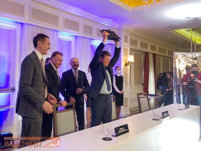 Подписание соглашения о создании электрометаллургического комплекса в Выксе (2021 г.)