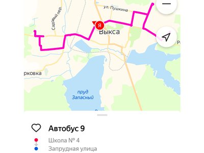 Выксунские автобусы теперь отражаются в Яндекс.Транспорте