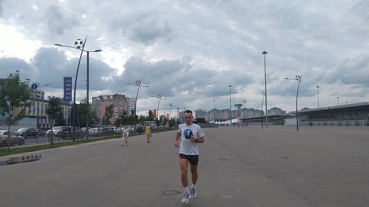 Игорь Корытин пробежал от Нижнего до Выксы (2021 г.)