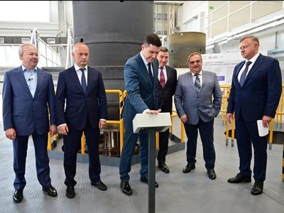 Крупнейший в России газостат производства «Дробмаш» запустили в моторостроительном объединении Уфы