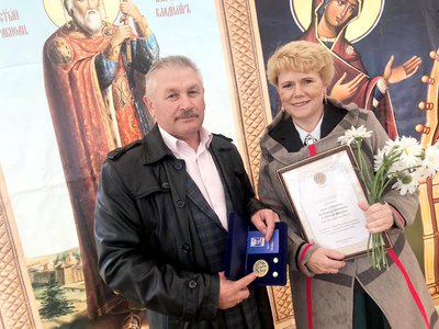 Семья Устиновых из Выксы получила медаль «За любовь и верность»