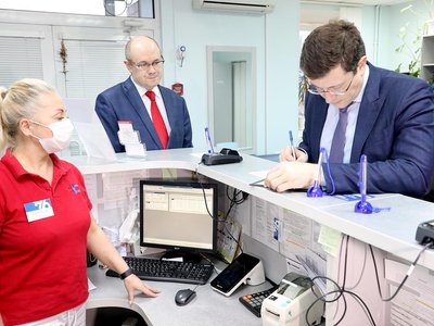 Глеб Никитин принял участие в акции по сдаче крови на типирование