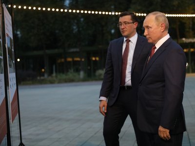 Президент России поздравил нижегородцев с 800-летием областного центра (2021 г.)
