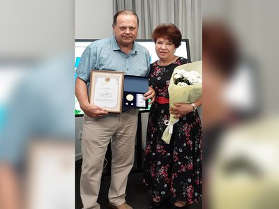 Семейную пару Абрамовых из Выксы наградили медалью