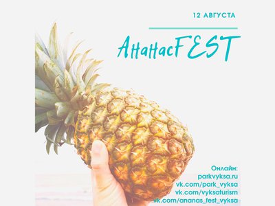 12 августа состоится второй «Ананас-FEST»