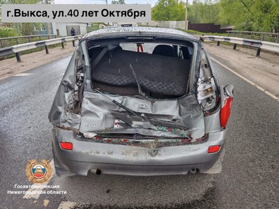 В Мотмосе грузовик МАN врезался в ВАЗ 111930
