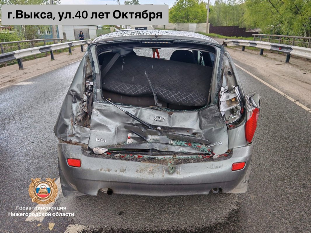 В Мотмосе грузовик МАN врезался в ВАЗ 111930