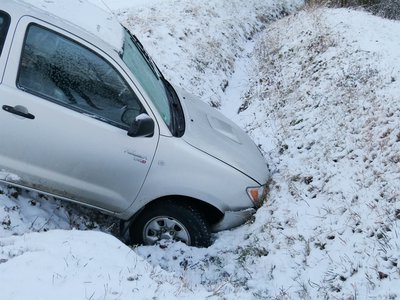 16 аварий в первый снежный день