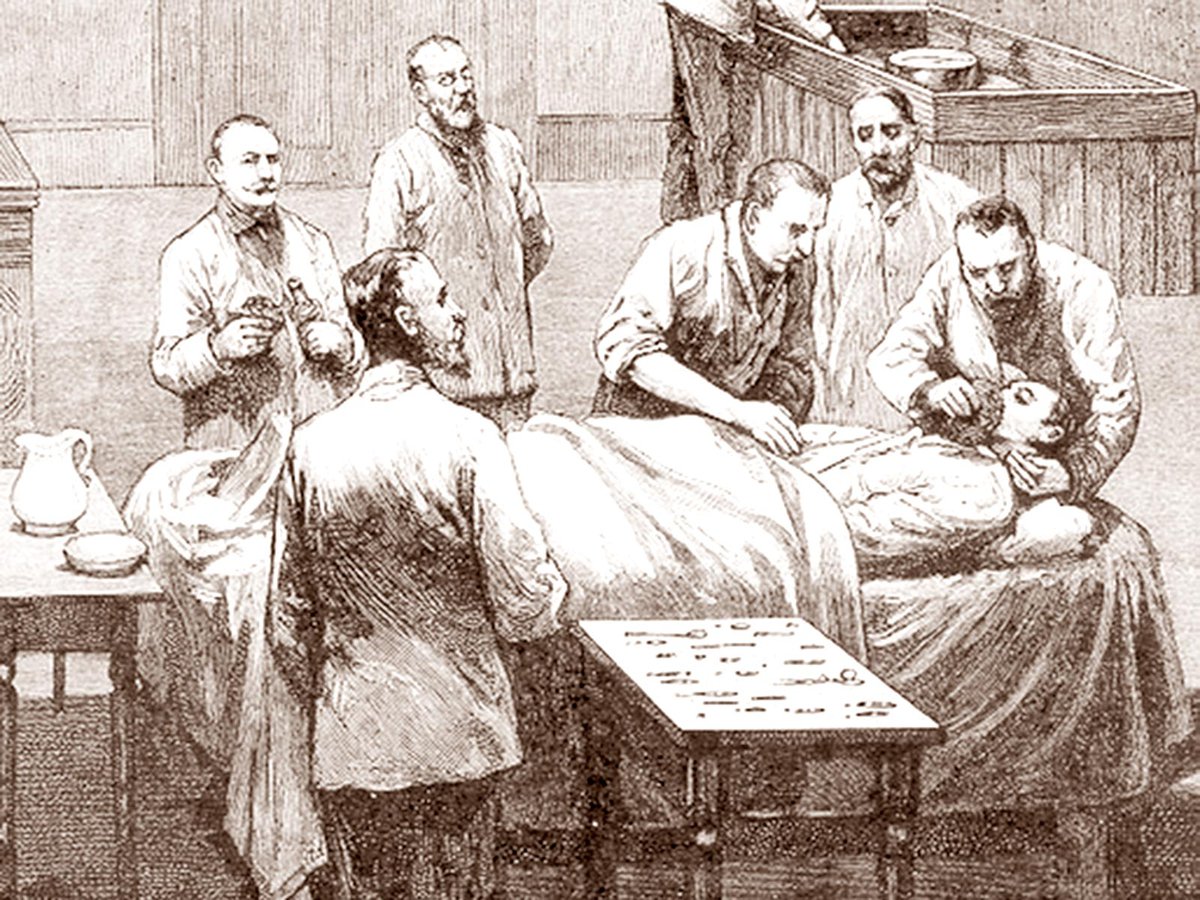 Первые врачи в истории. Полостная хирургия Склифосовский.