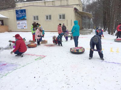 Всероссийский день снега в парке (Выкса, 2018 г.)