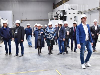 Нижегородские промышленники посетили технопарк «Машиностроение» на площадке «Дробмаша»