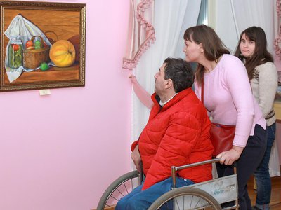 В рамках проекта «Выкса. Доступ есть» музей истории ВМЗ посетили представители общества молодых инвалидов «Эдельвейс»