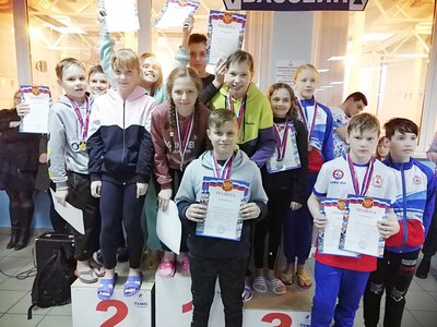 Юные пловцы из ДЮСШ «Выксунец» привезли 22 медали