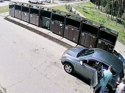 В округе продолжают неправильно выносить мусор