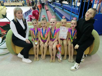 Юные гимнастки завоевали в Иванове бронзовую медаль