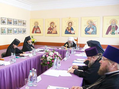 Ход работ в Иверском женском монастыре обсудили на заседании Ахирейского совета Нижегородской митрополии