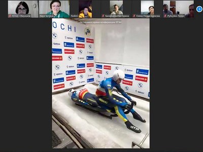 Выксунцы вместе с Альбертом Демченко посмотрели выступления на Кубке мира по санному спорту в Сочи