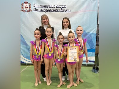 В Нижнем Новгороде выступили гимнастки двух выксунских школ