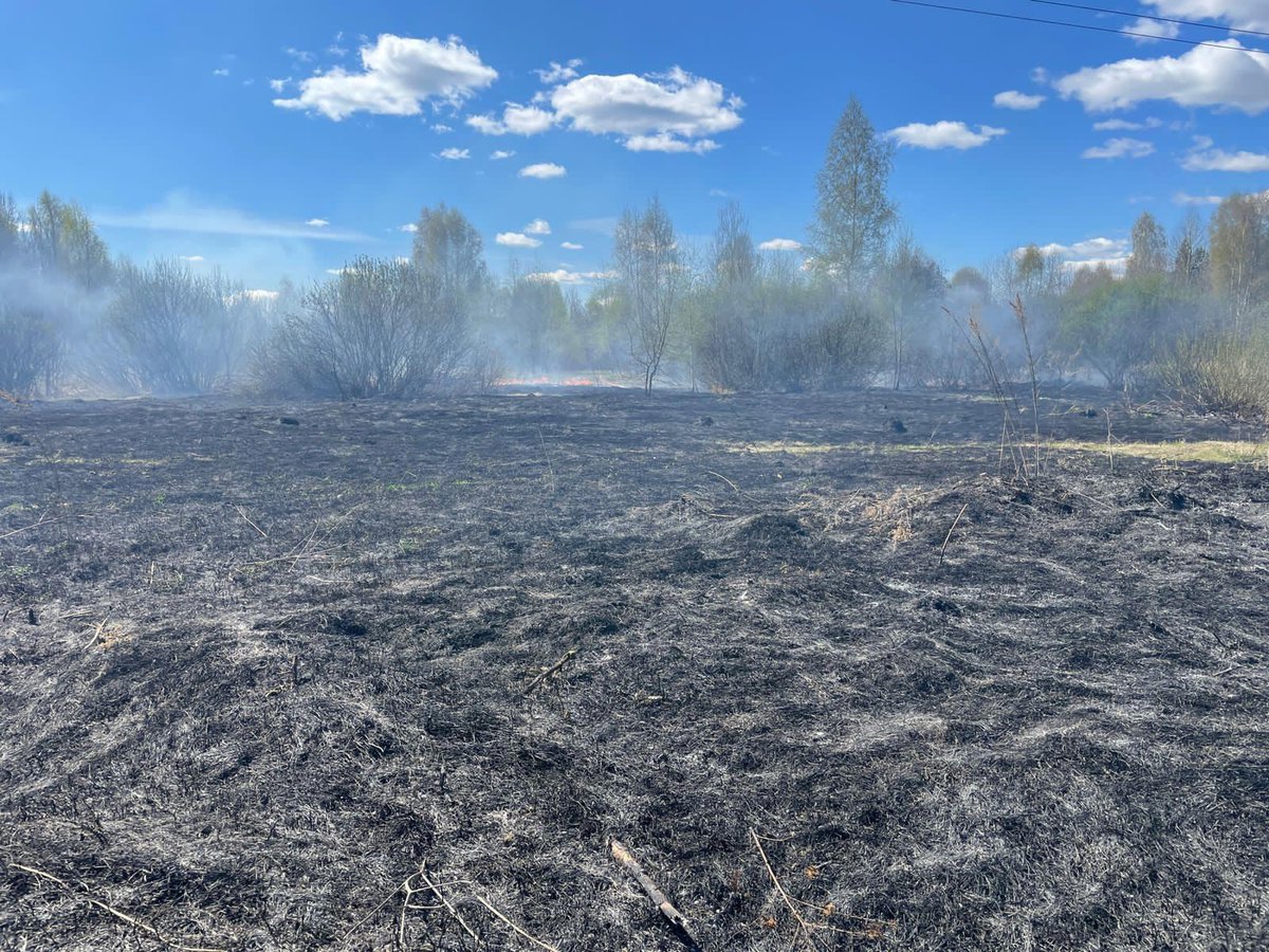 За праздничные выходные в Выксунском округе произошло четыре пожара