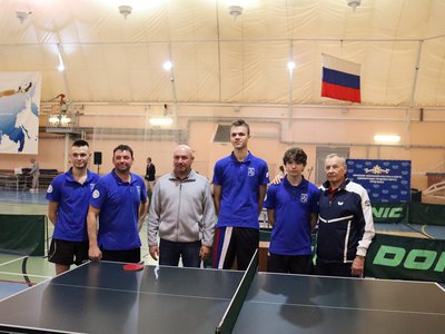 Впервые за четыре года ФОК «Олимп» принял у себя командный чемпионат России по настольному теннису среди мужчин в высшей лиге «B»