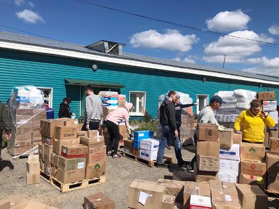 Выксунская епархия отправила 17 тонн гуманитарной помощи жителям Донбасса