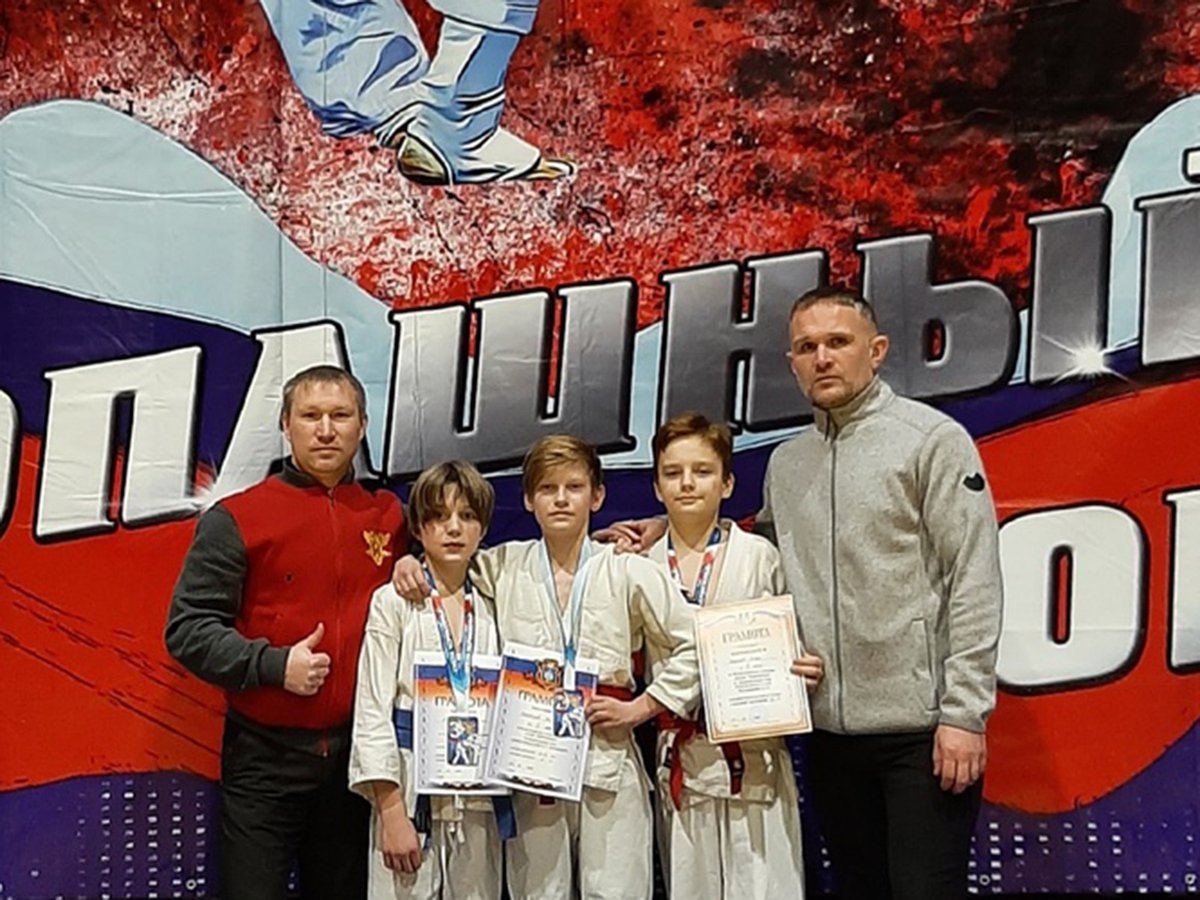 Рукопашники «Спартака» привезли из Орла семь медалей