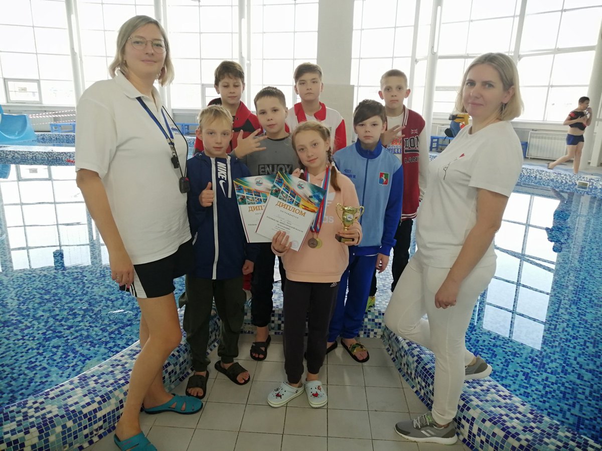 Дарья Спирина завоевала две медали на областном первенстве по плаванию