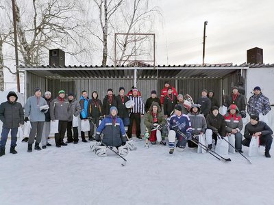 Пятый ежегодный хоккейный турнир «Февральский лед» в Досчатом (Выкса, 2021 г.)