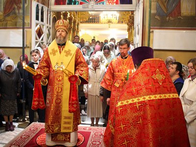 Епископ Выксунский и Павловский Варнава провёл пасхальные богослужения