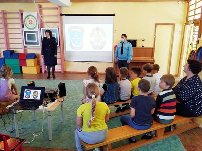 Сотрудники отдела надзорной деятельности посетили детские сады