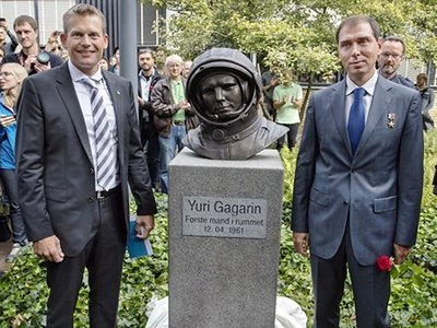 Гагарин – он и в Дании Гагарин