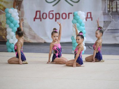 Соревнования по художественной гимнастики, г. Доброград