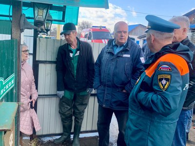 Глава МСУ Владимир Кочетков встретился с жителями Вили, где произошло подтопление