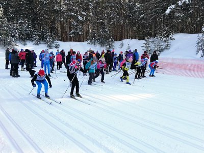 На «Лыжню России» в Выксе вышли свыше 200 человек
