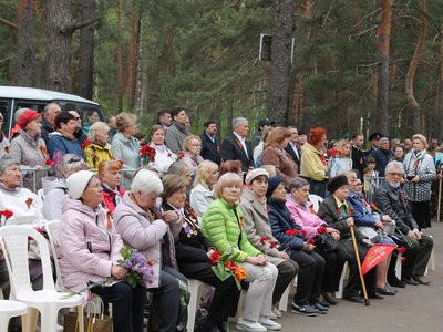 Митинг на Северном кладбище 9 мая 2025